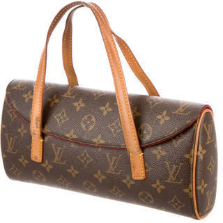 Louis Vuitton Monogram Sonatine - Brown Handle Bags, Handbags - LOU688589