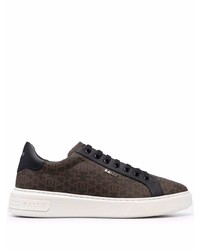Bally Miky Low Top Monogram Sneakers