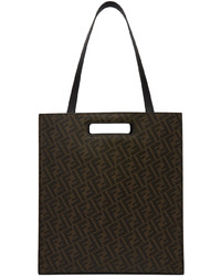 Fendi Brown Forever Northsouth 197 Tote