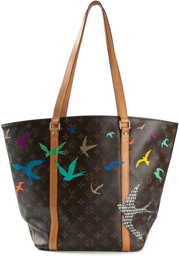 Leather Printed Louis Vuitton handbags for women