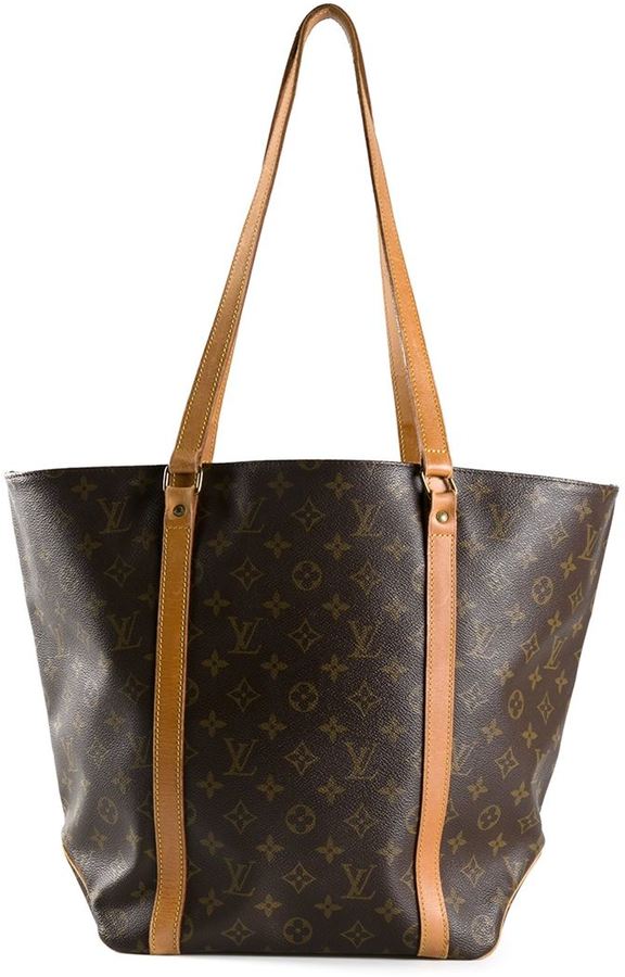 louis vuitton tote leather
