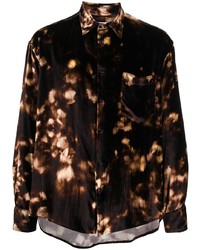 Cmmn Swdn Abstract Print Long Sleeved Shirt