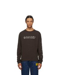 Phipps Brown Smokey Fire Safety Long Sleeve T Shirt