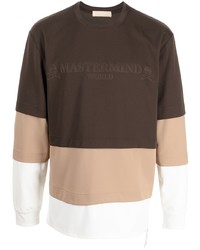 Mastermind World Colour Block Cotton T Shirt
