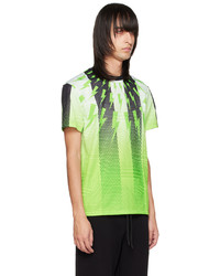 Neil Barrett Green Soccer T Shirt
