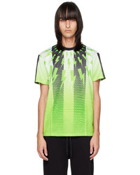 Neil Barrett Green Soccer T Shirt
