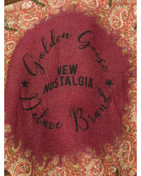 Golden Goose Deluxe Brand Printed Scarf