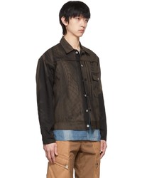 JiyongKim Black Polyester Jacket