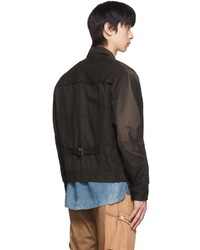 JiyongKim Black Polyester Jacket