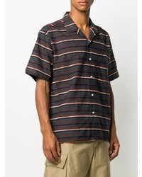 Gitman Vintage Striped Camp Collar Shirt