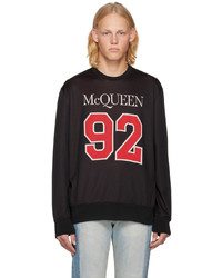 Alexander McQueen Black Sport Sweatshirt