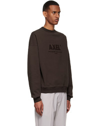 Axel Arigato Brown Organic Cotton Sweatshirt
