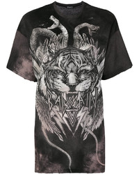 Balmain Tiger Print T Shirt