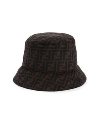 Fendi Double F Wool Bucket Hat