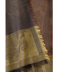 Etro Printed Scarf With Wool