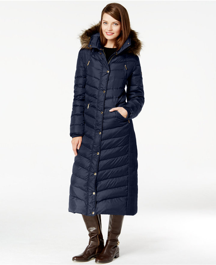 long puffer coat michael kors