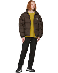 Axel Arigato Brown Down Observer Puffer Jacket
