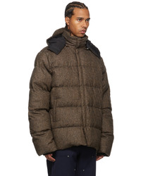 424 Brown Down Puffer Jacket