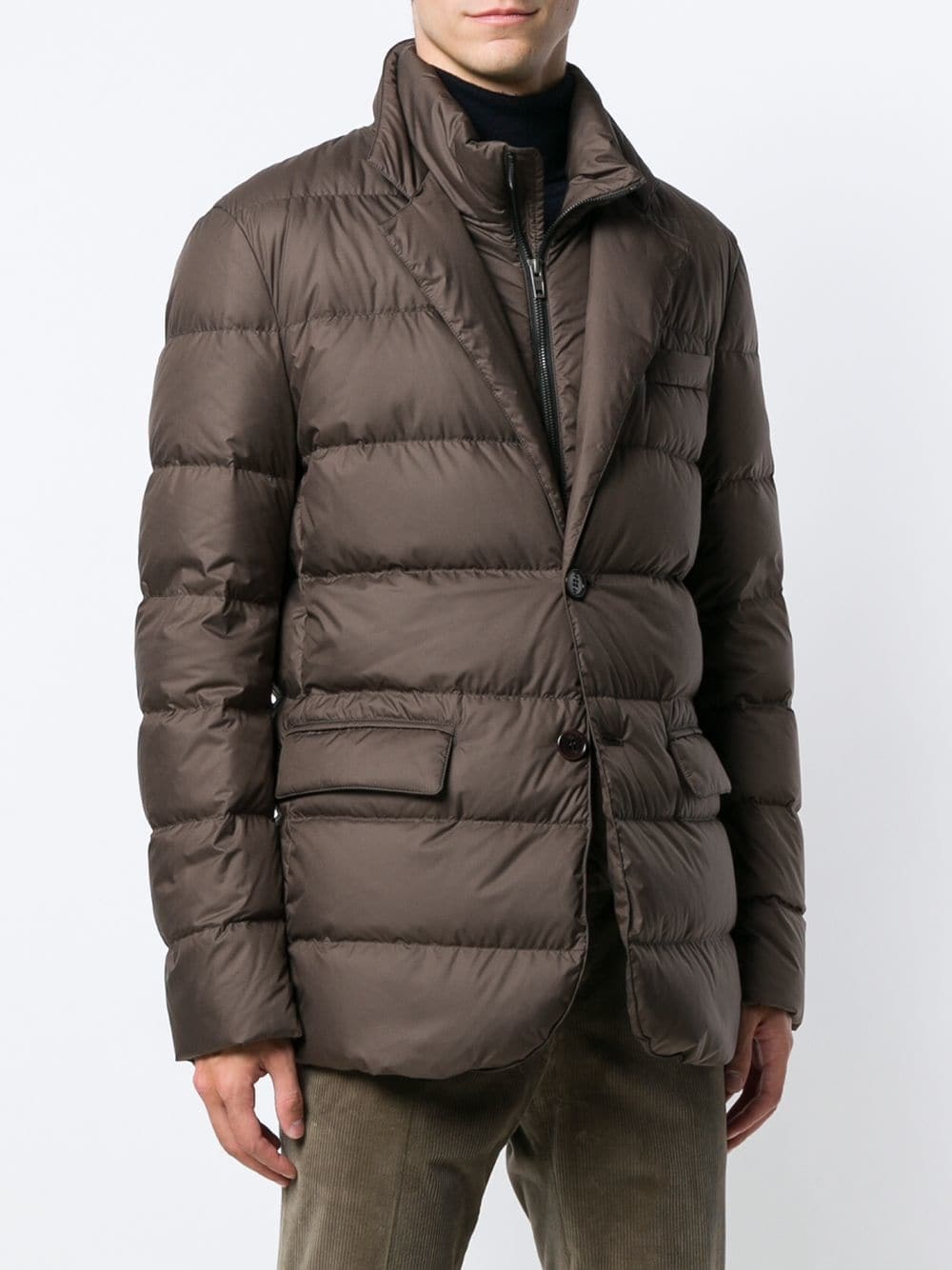 Fay Gilet Insert Padded Jacket, $594 | farfetch.com | Lookastic