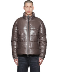 44 label group Gray Blow Out Puffer Jacket