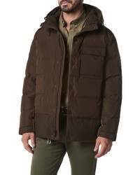 Marc New York Halifax Hooded Water Resistant Down Feather Fill Jacket