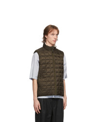 TAION Brown Down Mountain Vest
