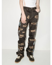 Who Decides War X Barriers Distressed Jeans