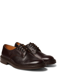 Tricker's Daniel Creased Leather Derby Shoes