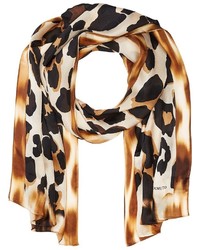 Vince Camuto Blur Cheetah Oblong Scarf Scarves