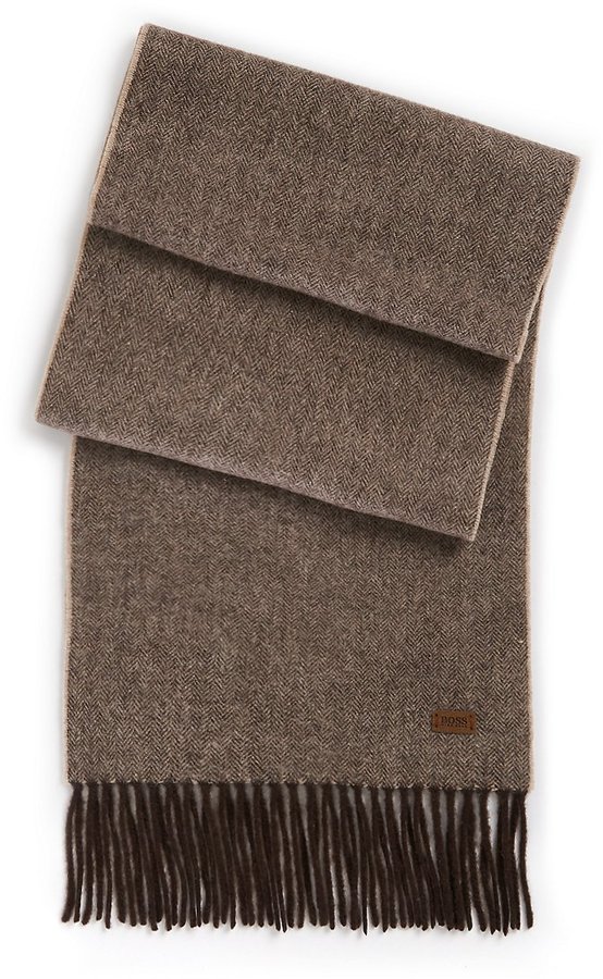 boss cashmere scarf