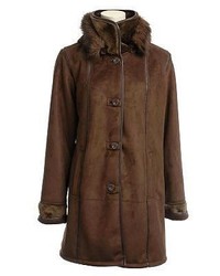 Excelled Man Made Shearling Coat