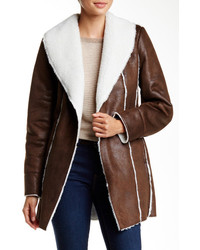 Kenneth Cole New York Faux Shearling Coat