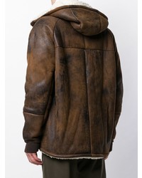 Salvatore Santoro Hooded Shearling Jacket