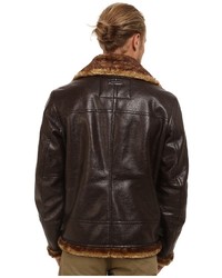 Andrew Marc Marc New York By Pilot Faux Shearling Aviator Jacket