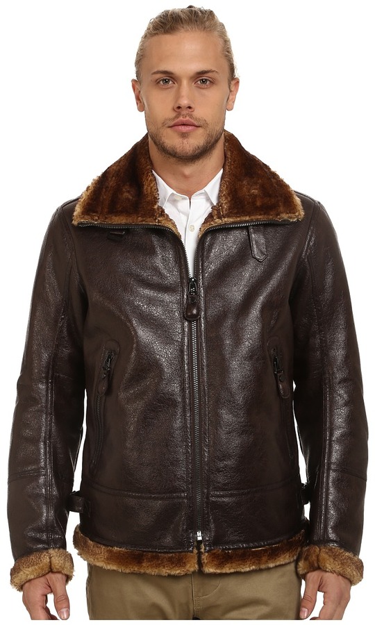 Andrew Marc Marc New York By Pilot Faux Shearling Aviator Jacket, $295 ...