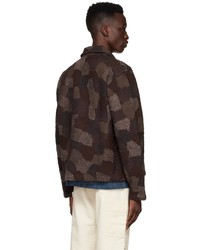 Karu Research Brown Cotton Jacket
