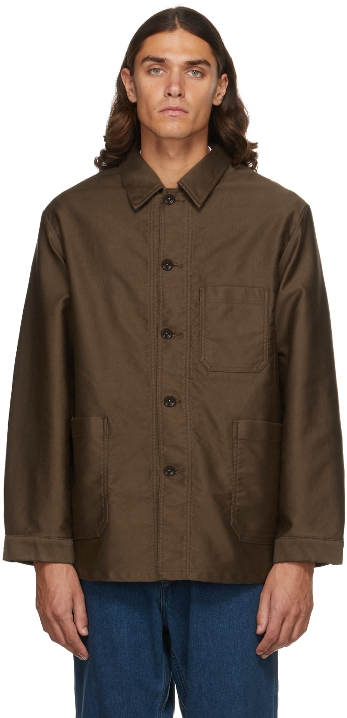 Nanamica Brown Dock Jacket, $540 | SSENSE | Lookastic