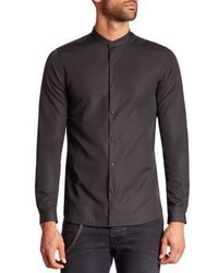 The Kooples Solid Cotton Shirt