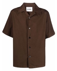 Jil Sander Short Sleeved Button Down Shirt