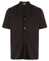 Zanone Spread Collar Button Shirt