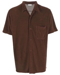Closed Textured Short Sleeved Shirt