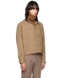 The Letters Brown Work Tuck Jacket