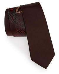 Paul Smith Dinosaur Silk Skinny Tie