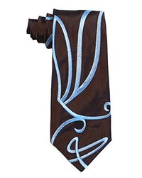 Dark Brown Silk Tie
