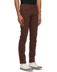 Levi's Burgundy 511 Slim Fit Jeans