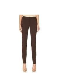 womens dark brown pants - Pi Pants
