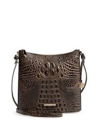 Brahmin Katie Croc Embossed Leather Crossbody Bag