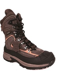 Dark Brown Snow Boots