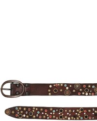 Campomaggi 40mm Multi Studded Leather Belt