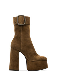 Saint Laurent Billy Suede Ankle Boots